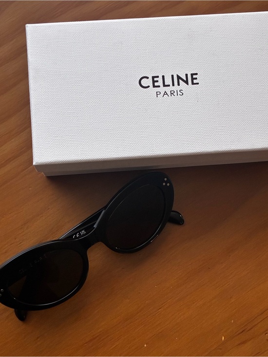 Celine Accessories - Celine Black Oval Women's Sunglasses